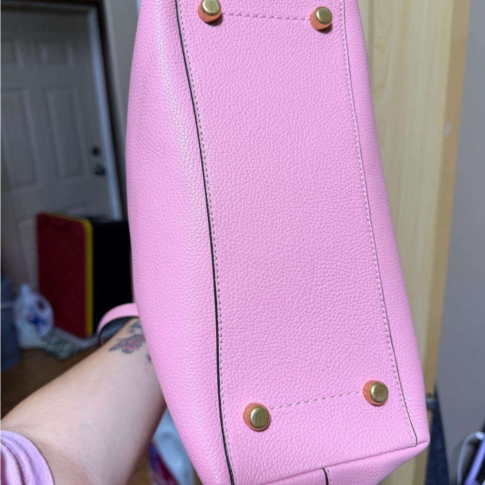 Pink Coach Taylor Tote/Shoulder Bag - Picture 11 of 16